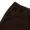 KROOKED EYES TWILL SHORT BROWN