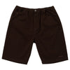 KROOKED EYES TWILL SHORT BROWN