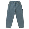 KROOKED KOFFIN CARPENTER PANT BLEACHED DENIM