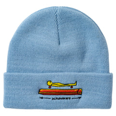 KROOKED KOFFIN CUFF BEANIE LIGHT BLUE