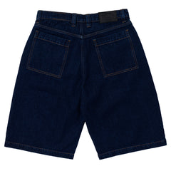 REAL STREET CLEANER DENIM SHORTS DARK WASH