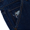 REAL STREET CLEANER DENIM SHORTS DARK WASH