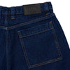 REAL STREET CLEANER DENIM SHORTS DARK WASH