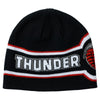 THUNDER OG GRENADE SKULLY BEANIE BLACK / RED / SILVER