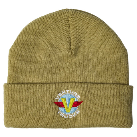 VENTURE WINGS CUFF BEANIE TAN