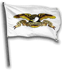 ANTIHERO EAGLE FLAG / BANNER WHITE