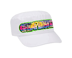 ANTIHERO GRIMPLE STIX GRIMPLE BEACH PAINTERS CAP WHITE / MULTICOLOR