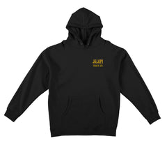 ANTIHERO JALOPI STOP POLLUTION HOOD BLACK