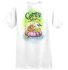 ANTIHERO GRIMPLE BEACH TEE WHITE / MULTICOLOR