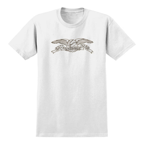 ANTIHERO TREASURE ISLAND EAGLE TEE WHITE / MULTICOLOR