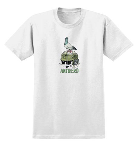 ANTIHERO LIBERTAD TEE WHITE w/ MULTICOLOR PRINT