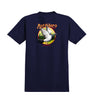 ANTIHERO HOMERS TEE NAVY w/ MULTI COLOR PRINTS