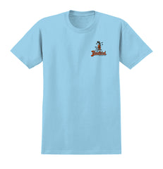 ANTIHERO JALOPI YARDBIRD TEE HEATHER LIGHT BLUE