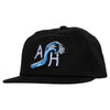 ANTIHERO EXPRESSIONS SNAPBACK BLACK w/ MULTICOLOR EMBROIDERY