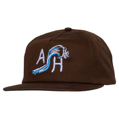 ANTIHERO EXPRESSIONS SNAPBACK BROWN w/ MULTICOLOR EMBROIDERY