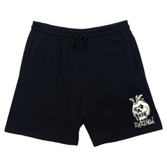 KROOKED NO MONSTER SWEAT SHORTS BLACK