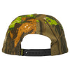 KROOKED EYES CAMO SNAPBACK REAL TREE CAMO w/ ORANGE EYES LOGO EMBROIDERY