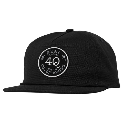 REAL 4Q CATHEDRAL SNAPBACK BLACK / WHITE / GREY