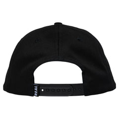 REAL SCRIPTED SNAPBACK BLACK / YELLOW