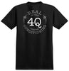REAL 4Q CATHEDRAL TEE BLACK / WHITE / GREY