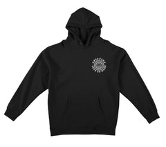 SPITFIRE WEBBED CLASSIC HOOD BLACK w/ WHITE PRINTS
