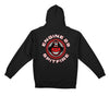 SPITFIRE X SFFD ENGINE 29 HOOD BLACK w/ MULTICOLOR PRINTS