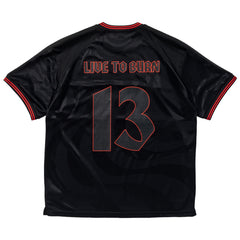 SPITFIRE LIVE TO BURN TEAM JERSEY BLACK / RED