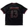 SPITFIRE LIVE TO BURN TEAM JERSEY BLACK / RED