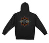 SPITFIRE SURE SHOT ZIP HOOD BLACK