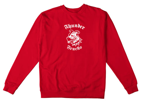 THUNDER DAWG CREWNECK RED / WHITE