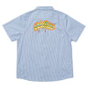 SPITFIRE CHROME VENOM S/S WORK SHIRT LIGHT BLUE w/ NAVY STRIPE