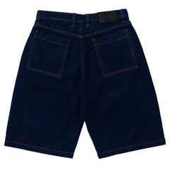 REAL STREET CLEANER DENIM SHORT DARK WASH
