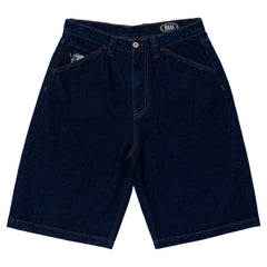 REAL STREET CLEANER DENIM SHORT DARK WASH