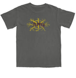 THUNDER NO MERCY SPECIALTY BODY TEE PEPPER w/ MULTI COLOR PRINT