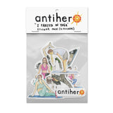 ANTIHERO I FARTED IN YOGA STICKER PACK