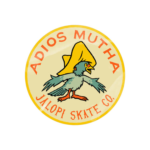 ANTIHERO JALOPI ADIOS STICKER