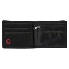 SPITFIRE CLASSIC '87 SWIRL LTB BI-FOLD WALLET BLACK / RED / WHITE