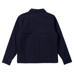 ANTIHERO BASIC EAGLE STASH JACKET NAVY w/ ORANGE EMBROIDERY