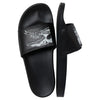 ANTIHERO BASIC EAGLE SLIDE SANDALS BLACK / WHITE