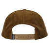REAL BUBBLE OVAL SNAPBACK BROWN