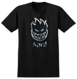 SPITFIRE X APRIL CHROME BIGHEAD TEE BLACK / CHROME