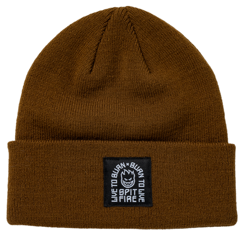 SPITFIRE LTB BIGHEAD ARCH CUFF BEANIE BROWN