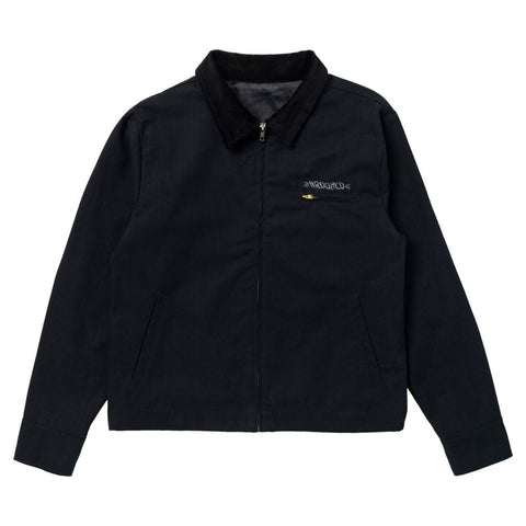 KROOKED BRUSH SKRIPT JACKET BLACK