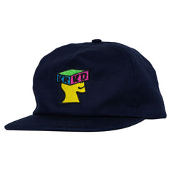 KROOKED DIMENTIONAL SNAPBACK NAVY