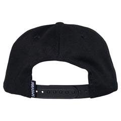 SPITFIRE LTB ARCH SNAPBACK BLACK/WHITE