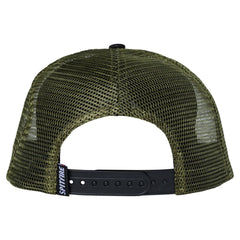 SPITFIRE BIGHEAD FILL SNAPBACK BLACK / OLIVE