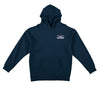 ANTIHERO PIGEON MASH HOOD NAVY w/ MULTI COLOR PRINTS