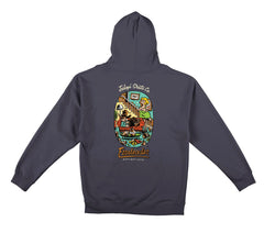 ANTIHERO FREELOADER HOOD CHARCOAL (SOLID) w/ MULTI COLOR PRINTS