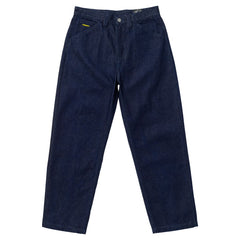 KROOKED BRUSH SKRIPT PANT DARK RINSE WASH