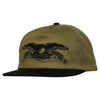 ANTIHERO BASIC EAGLE SNAPBACK TAN / BLACK